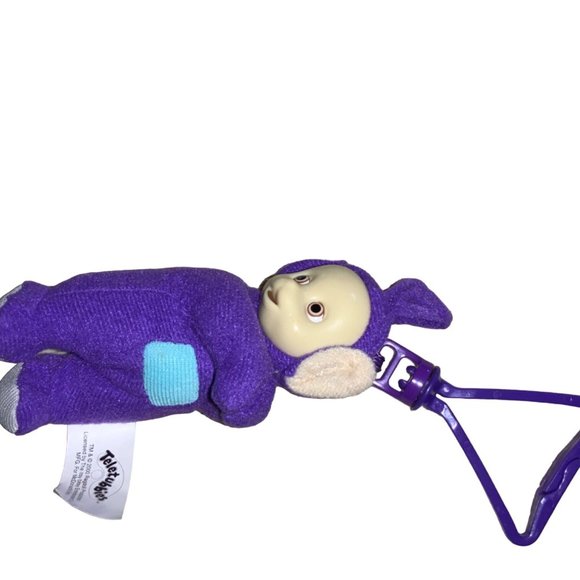 2000 Tinky Winky Purple TeleTubbies McDonald's Key Chain - Picture 8 of 10